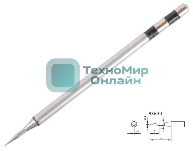 Жало для паяльника Quick 9860-I