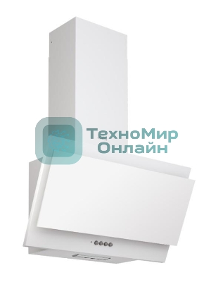 Вытяжка наклонная Elikor Титан 50П-430-К3Д белый, 50 см, 430 м³/ч, 60 дБ