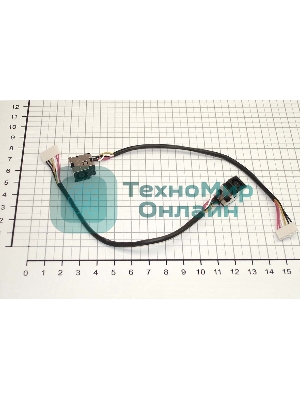 Разъем для ноутбука HY-HP006 HP DV5 DV6 с кабелем