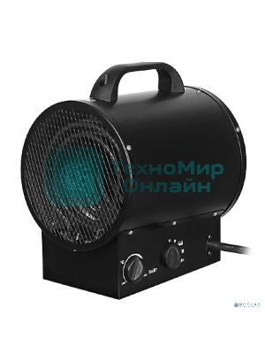 Пушка тепловая электрическая Rexant круглая, прямоугольная подставка, ТЭН, 2кВт