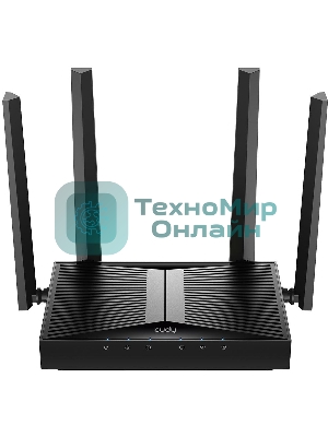 Маршрутизатор Cudy BE3600 2.5G Dual Band Wi-Fi 7 Mesh Router, Chipset Broadcom, 802.11be/ax/ac/a/b/g/n, 2882Mbps at 5GHz + 688Mbps at 2.4GHz, 1 x 2.5Gbps WAN Port, 4 x 10/100/1000Mbps Ports, 4 x 5dBi fixed antennas, WiFi router/AP/Repeater/WISP Mode, PPTP/L2TP/OpenVPN/WireGuard, MLO, MU-MIMO, Guest network, WPS, DDNS, IPv6, IPTV, WOL, WPA3, TR069/TR098/TR111/TR181, Cudy APP