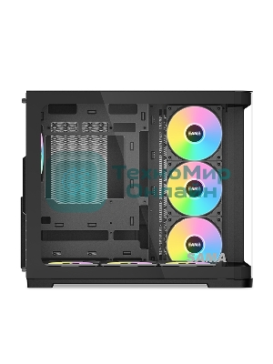 Корпус SAMA V60, Midi-Tower, чёрный, 7 x 120 мм