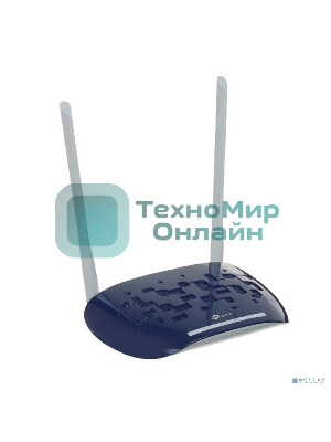 Маршрутизатор TP-Link VDSL/ADSL 300Mbps Wi-Fi VDSL/ADSL Modem Router,  802.11b/g/n, 300Mbps at 2.4GHz, 4 FE LAN ports, 2 fixed antennas, Clound Support, with VDSL splitter, Annex A/B
