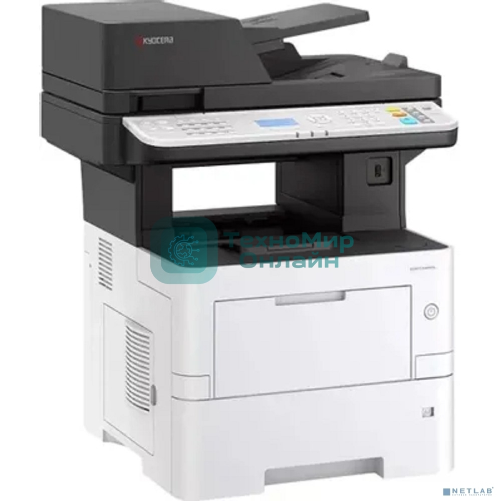 МФУ лазерное Kyocera ECOSYS MA4500x (Азия), (P/C/S, ч/б лазерный, A4, 45 стр/мин, 1200x1200 dpi, 1 Гб, USB 2.0, Network, лоток 500 л., Duplex, DADF, старт.тонер 6000 стр.)Ff