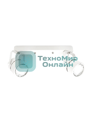 Накладной поворотный светильник Ambrella light TA104 WH белый GU10 260*130*D60