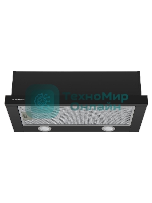 Вытяжка встраиваемая Maunfeld VS Light 60 черный, 60 см, 520 куб. м/ч, 56 дБ