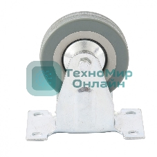 Колесо неповоротное Сибртех, диаметр 75 мм, крепление платформенное