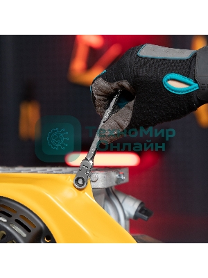 Набор ключей комбинированных Matrix, трещоточных шарнирных 22шт.