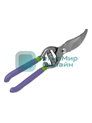 Секатор прямого реза Palisad 255 мм, цельнокованый, металлические обрезиненные рукоятки