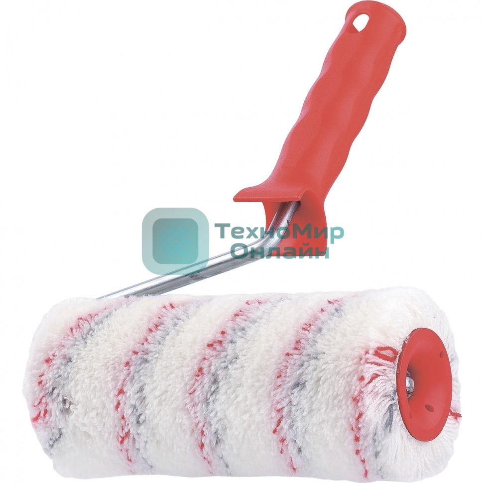 Валик в сборе Matrix нейлон, 250 мм, ворс 18 мм, D 48 мм, D ручки 8 мм