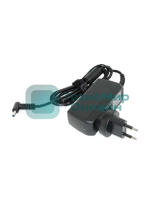 Блок питания (сетевой адаптер) для ноутбуков HP 19V 2.31A 4.5x3.0 blue 44W Travel Charger OEM