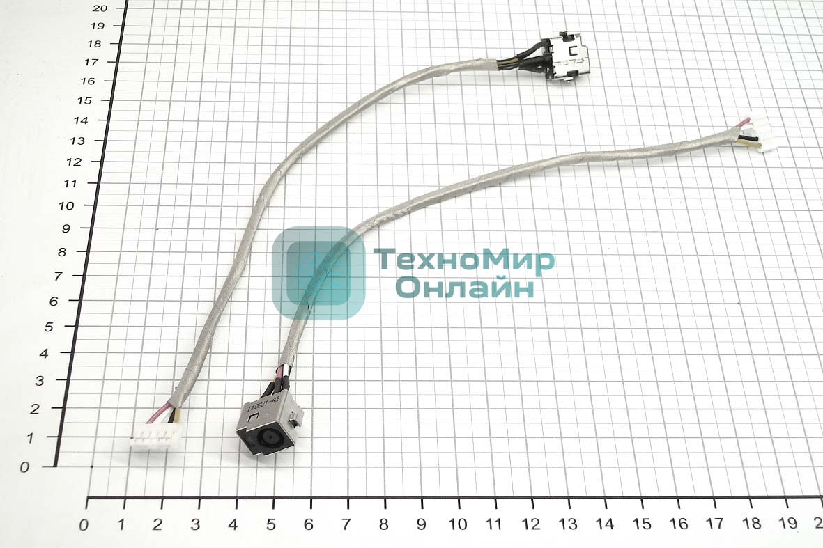 Разъем для ноутбука HY-HP033 HP Pavilion DV7-1000 Series с кабелем