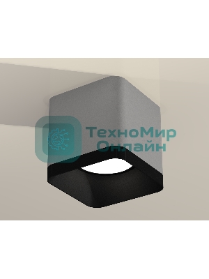 Светильник Ambrella Light XS7807002 SGR/SBK серый песок/черный песок MR16 GU5.3 (C7807, N7702)