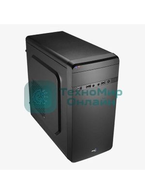 Компьютерный корпус Aerocool/Formula Qs-180 черный без БП mATX 1x80мм 2xUSB 2.0 1xUSB 3.0 audio