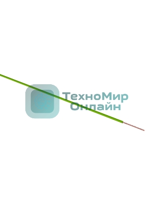 Провод ПГВА Rexant 1х0.75 мм², зеленый, бухта 100 м