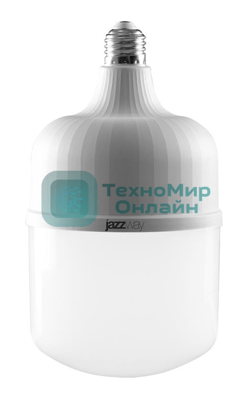 Лампа светодиодная JazzWay PLED-HP-T120 50Вт 6500К 4400Лм E27/E40 (переходник в компл.)