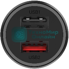 Автомобильное зарядное устройство Mi 37W Dual-Port Car Charger Xiaomi Mi 37W Dual-Port Car Charger