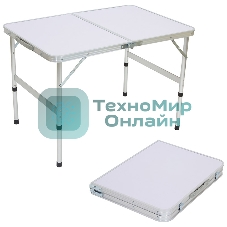 Ecos Стол складной TD-02 (90*60*60 cм) алюминий + мдф
