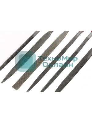 Набор Matrix надфилей, 160x4мм, 6 шт., обрезиненные рукоятки