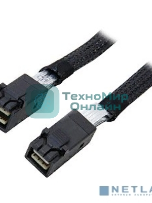 Кабель LSI CBL-SFF8643-10M (LSI00405) 100 см,наконечники: SFF8643(контроллер)-SFF8643(корзина)