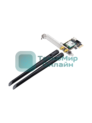 Сетевой адаптер Wi-Fi + Bluetooth Cudy WE3000 AX3000 PCI Express (ант.внеш.съем) 2ант.