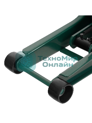 Домкрат гидравлический подкатной Сибртех, 3,5 т, 95-520 мм, быстрый подъем, низкий подхват, проф