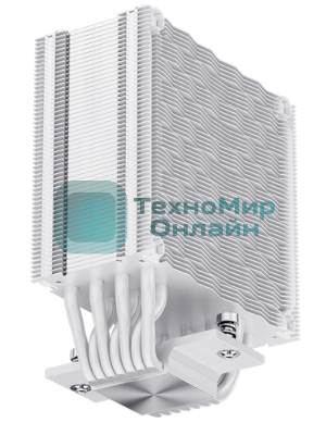 Кулер для процессора PCCooler RZ700D BK (270W, 4-pin PWM, 159.5mm, Al/Cu, 7x6mm, 2x120mm, 79.8CFM, 35.9dBA, 2400RPM, S: 1851/1700/1200/115X, AM5/AM4, black)