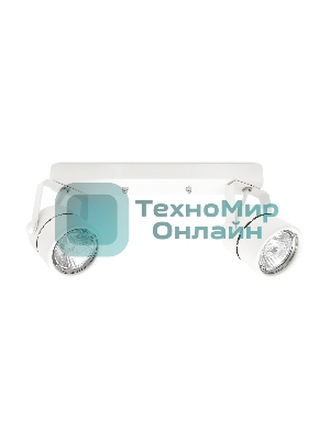 Накладной поворотный светильник Ambrella light TA104 WH белый GU10 260*130*D60
