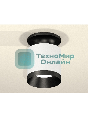 Светильник Ambrella Light XS7401083 SWH/PBK белый песок/черный полированный MR16 GU5.3 (N7926, C7401, N7031)