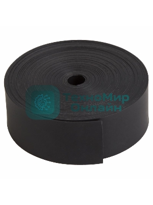 Лента термоус. Rexant ТЛ-0.8 25мм 5м с клеевым слоем черный