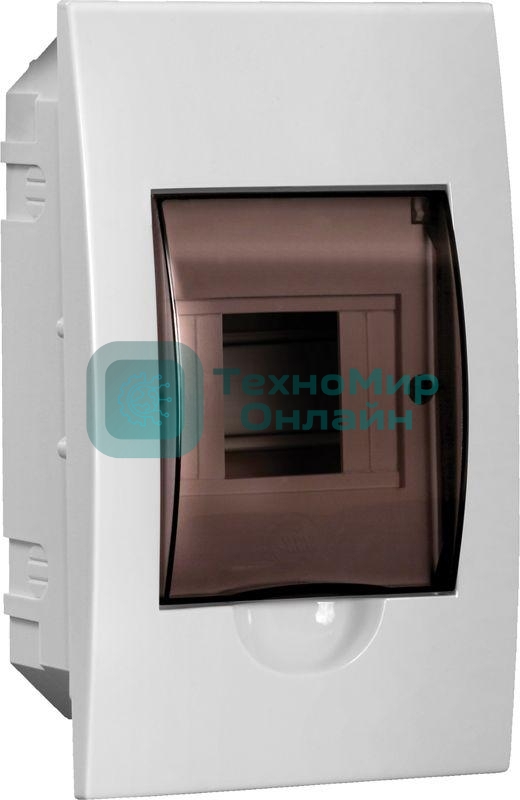 Бокс ЩРВ-П-4 мод. встраив. пластик IP41 GENERICA IEK MKP12-V-04-41-G