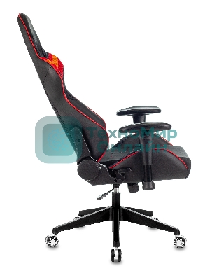 Кресло игровое Бюрократ VIKING 4 AERO RED две подушки черный/красный искусст.кожа/ткань