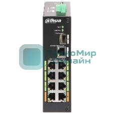 Коммутатор Dahua DH-LR2110-8ET-120 8-портовый ePoE