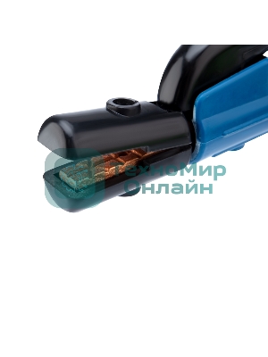 Сварочный кабель с электрододержателем Rexant 16 мм² 200 А СКР 10-25 3 м