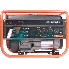 Электрогенератор бензиновый Patriot GRS 3800, 3 кВт, 62 дБ, 40 кг