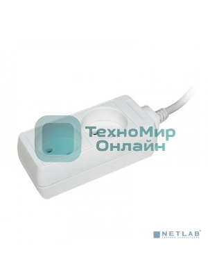 Удлинитель 2х5 м без заземл. 10А IP20 У2 2P IEK WYP10-06-02-05-N