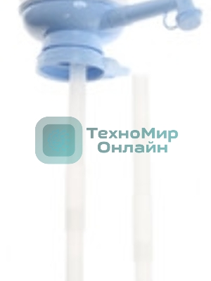 Помпа для 19л бутыли Hotfrost A6 механический, голубой/белый
