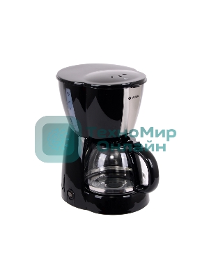Кофеварка капельная Vitek VT-1503 черный, исп. кофе - молотый, 1.2 л, 900 Вт.