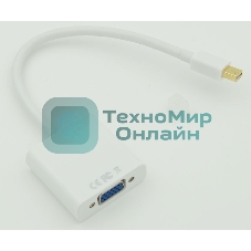 Переходник Display Port DisplayPort mini (m)/VGA HD15 (f)