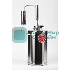 Дистиллятор «Первач» Премиум Классик 20Т (домашний 20 л., охладитель с сухопарником, термометр)