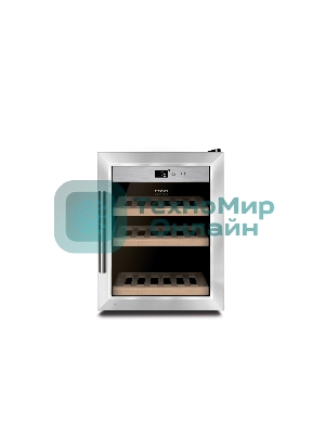 Винный шкаф CASO WineSafe 12 Classic черный, 1 отсек, 12 бут., класс A