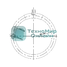 Лампа люминесцентная Rexant кольцевая, 12 Вт
