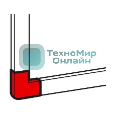 Плоский угол 40x16 мм METRA Плоский угол 40x16 мм METRA