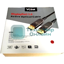 Активный оптический кабель VCOM D3751-40M DP1.4 32Gbs/8K@60Hz 40м D3751-40M