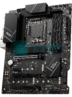 Материнская плата MSI PRO Z790-P WIFI, LGA 1700, Intel Z790, 4xDDR5, 6xSATA, 4xM.2, 1xPCIe 5.0 x16, 1xPCIe 4.0 x16, 1xPCIe 3.0 x16, 1xPCIe x1, 1xHDMI, 1xDP, 1x2.5Gb LAN, 4xUSB-A 2.0, 2xUSB-A 3.2 Gen 1, 1xUSB-A 3.2 Gen 2, 1xUSB-C 3.2 Gen 2x2, 6x3.5мм, 7.1, ATX