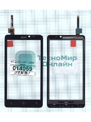 Сенсорное стекло (тачскрин) для Acer WTP-C14-5BN-FF, черное