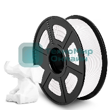 Филамент NVPrint PLA+ White для 3D печати диаметр 1.75мм длина 330 метров масса 1 кг