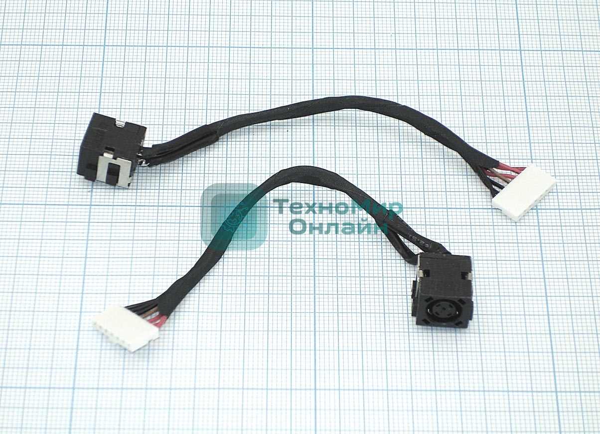Разъем для ноутбука Dell Inspiron 14R 3421 3437 5421 5437 15R 3541 17R 17 5748/Vostro 2421 с кабелем