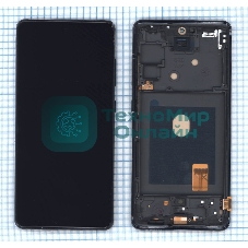Дисплей для Samsung Galaxy S20 FE SM-G780F в сборе с тачскрином OLED синий