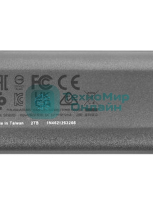 Внешний SSD ADATA Elite SE880, 2TB, USB 3.2 Gen 2x2 Type-C, R/W 2000/2000, серый